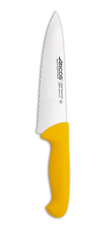 Cuchillo Cocinero color amarillo Serie 2900 200 mm