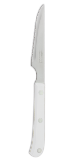 Cuchillo Chuletero Blanco Perlado Polioximetileno 115 mm